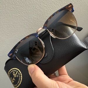 Ray-Ban Blue and Brown Sunglasses